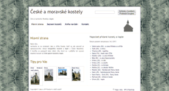 Desktop Screenshot of kostelyunas.net